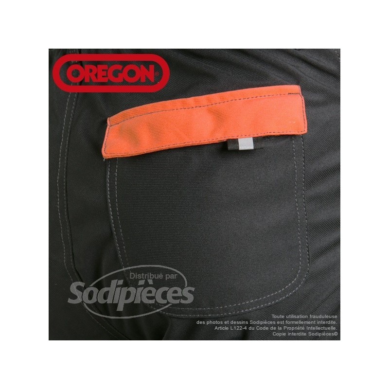 Salopette anti-coupure Orégon Waipoua. Taille L