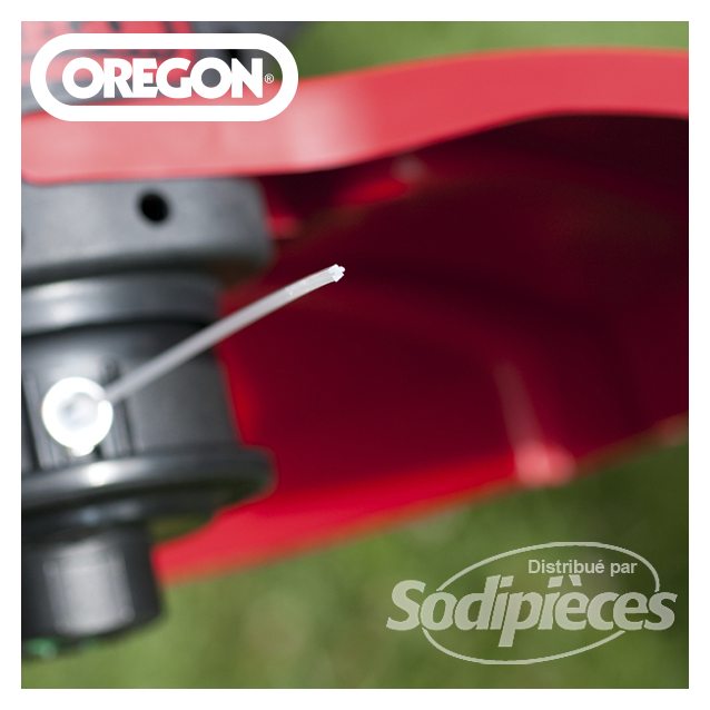 Fil Orégon Spyro. Taille S. 2,1 mm x 6,9 m pour débroussailleuse