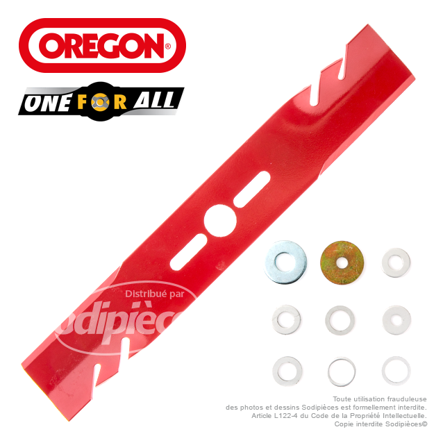 Lame universelle 40 cm Orégon Gator Mulcher™ Lame universelle 40 cm Orégon Gator Mulcher™