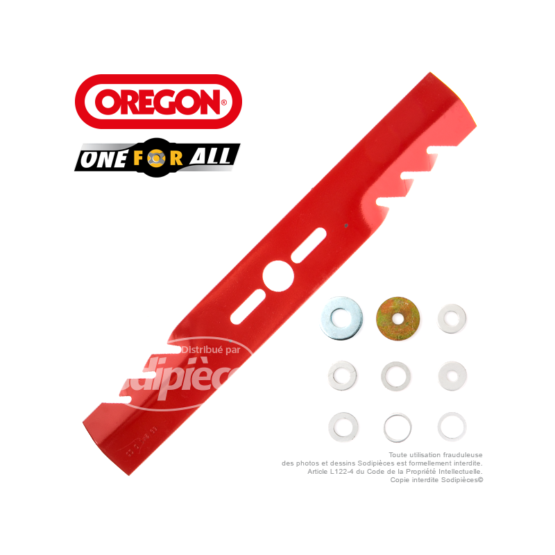 Lame universelle 40 cm Orégon Gator Mulcher™