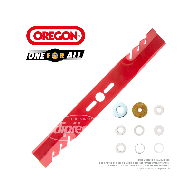 Lame universelle 50,2 cm Orégon Gator Mulcher™