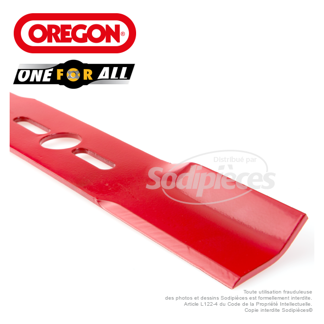 Lame universelle 37,5 cm Orégon droite