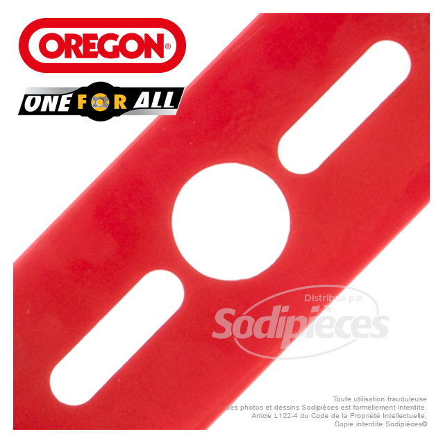 Lame universelle 37,5 cm Orégon droite