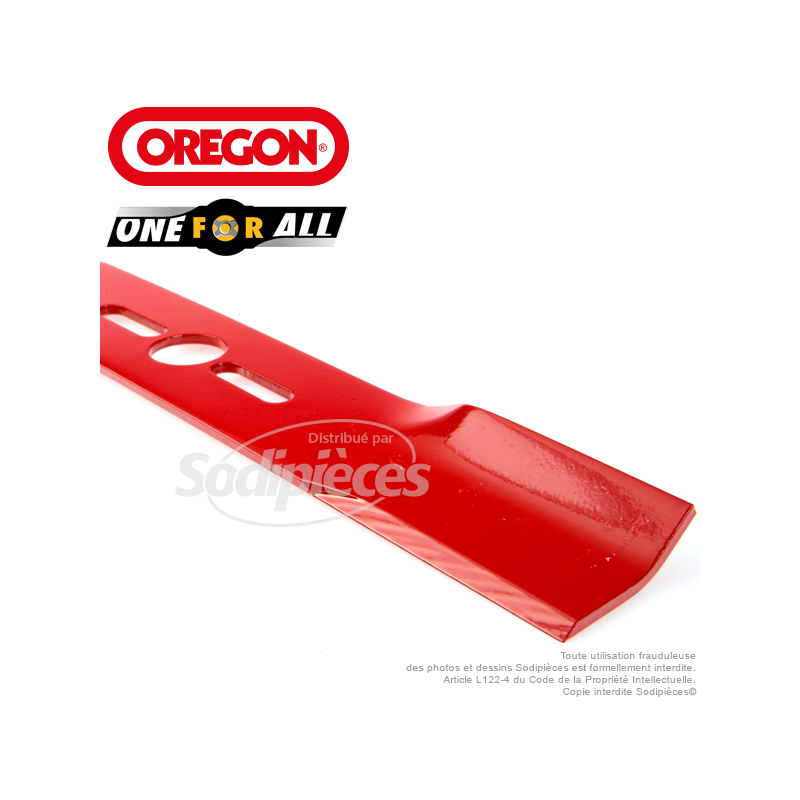 Lame universelle 40 cm Orégon droite