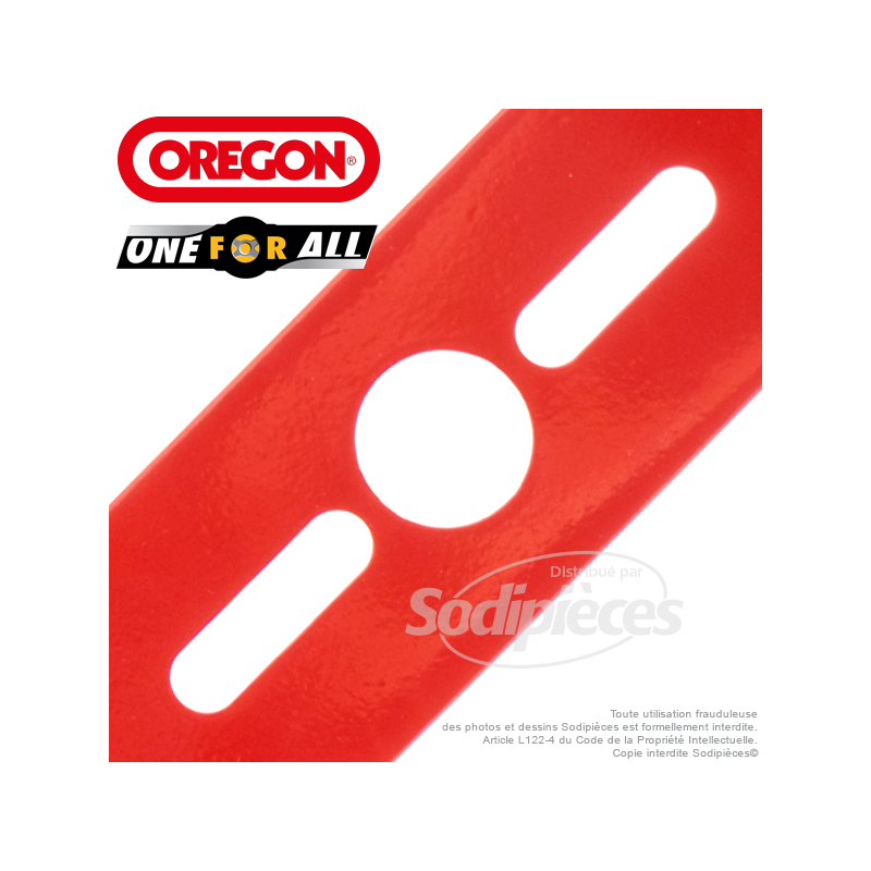 Lame universelle 40 cm Orégon droite