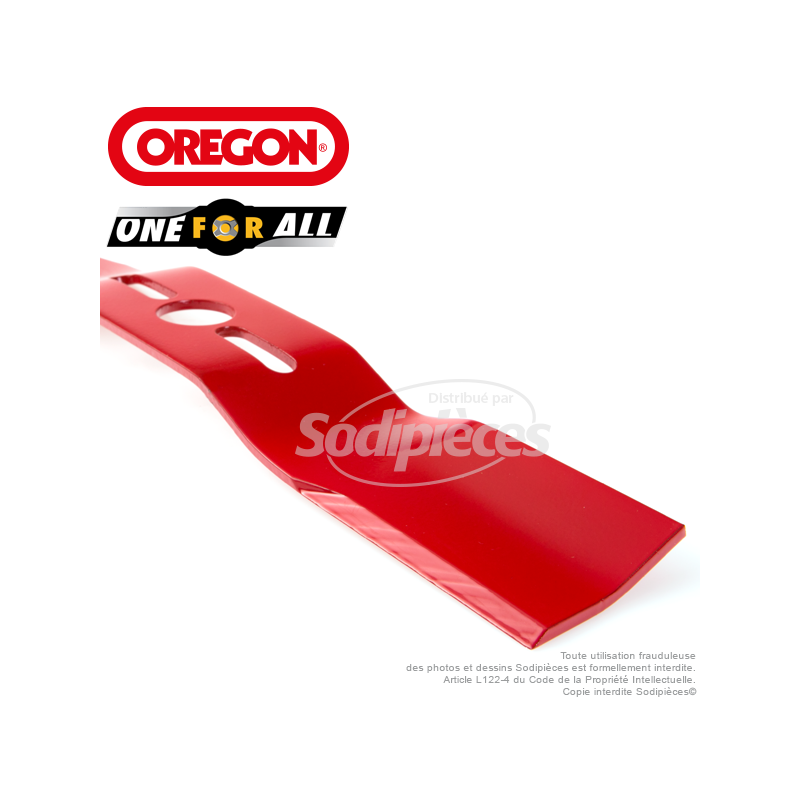 Lame universelle 40 cm Orégon galbée