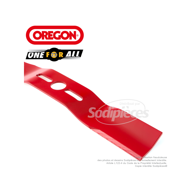 Lame universelle 40 cm Orégon galbée