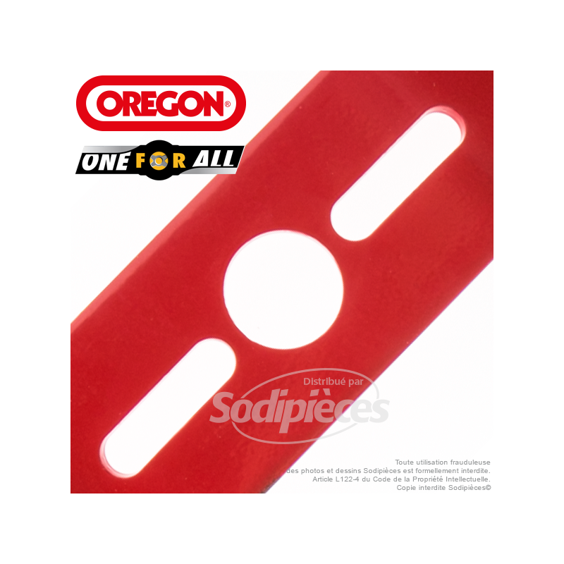 Lame universelle 40 cm Orégon galbée