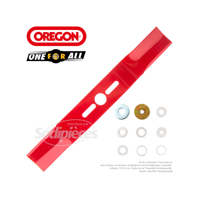 Lame universelle 42,5 cm Orégon galbée