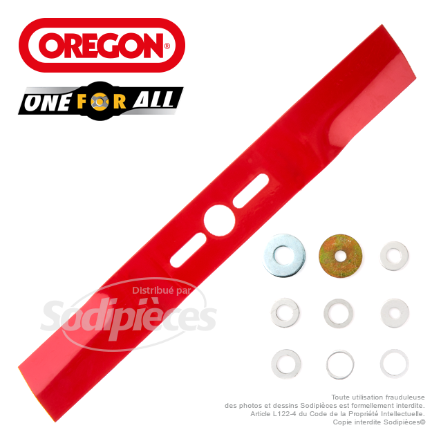 Lame universelle 42,5 cm Orégon galbée