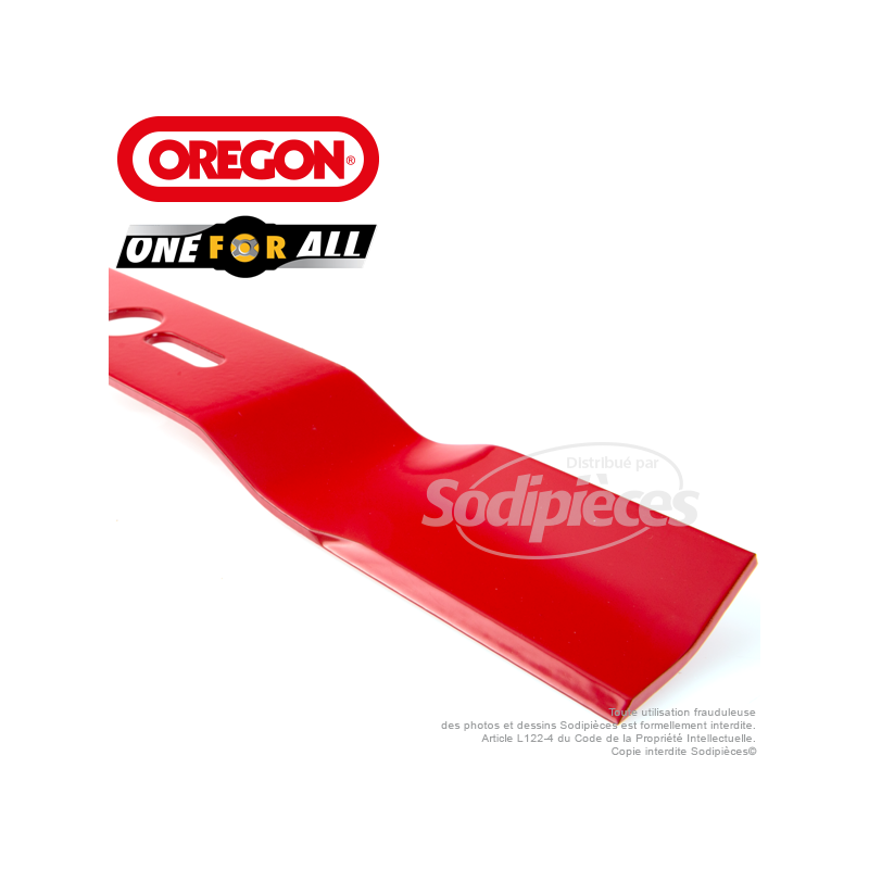 Lame universelle 47,6 cm Orégon galbée