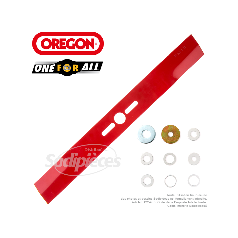 Lame universelle 50,2 cm Orégon galbée