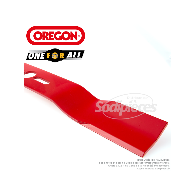 Lame universelle 50,2 cm Orégon galbée