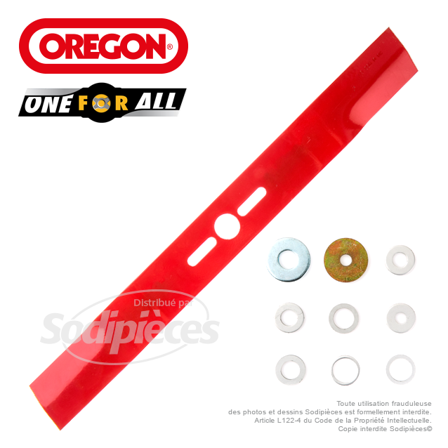 Lame universelle 52,7 cm Orégon galbée