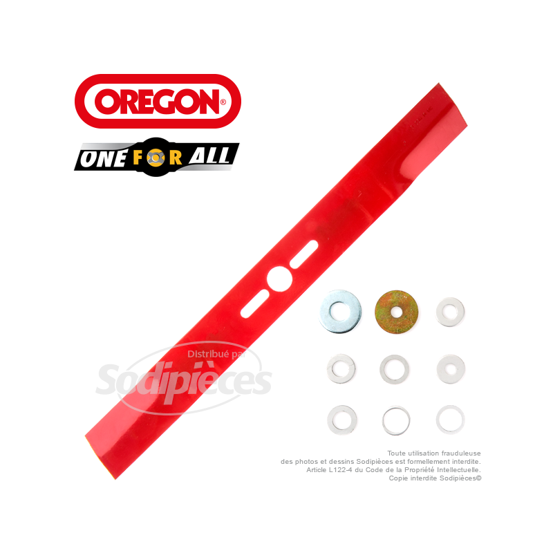 Lame universelle 52,7 cm Orégon galbée