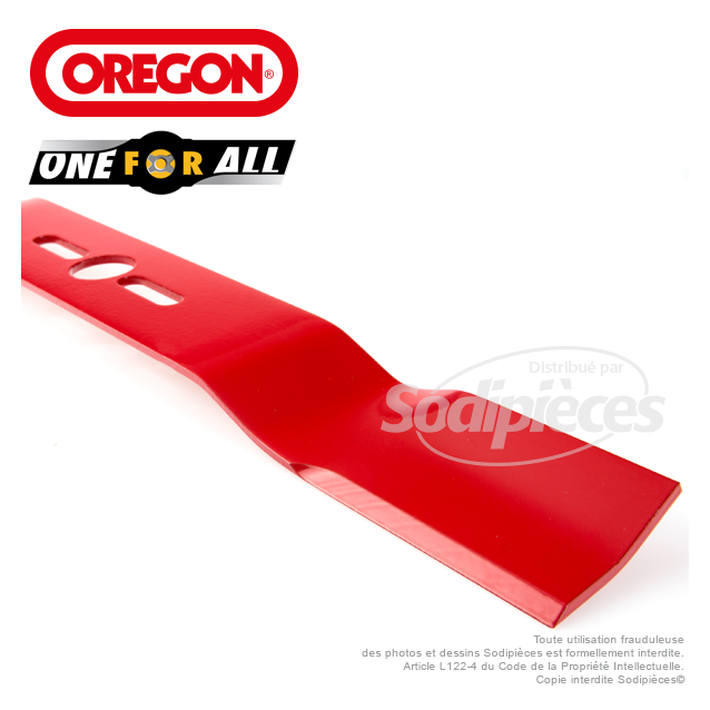 Lame universelle 52,7 cm Orégon galbée