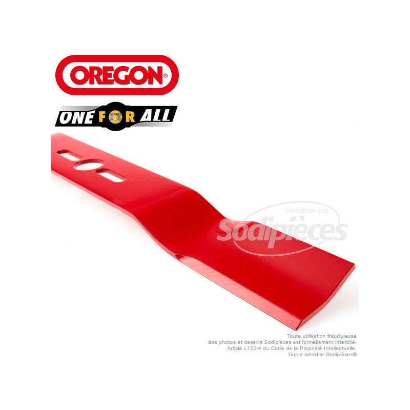 Lame universelle 52,7 cm Orégon galbée