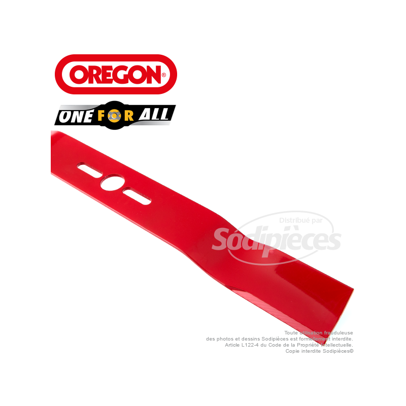 Lame universelle 55,2 cm Orégon galbée