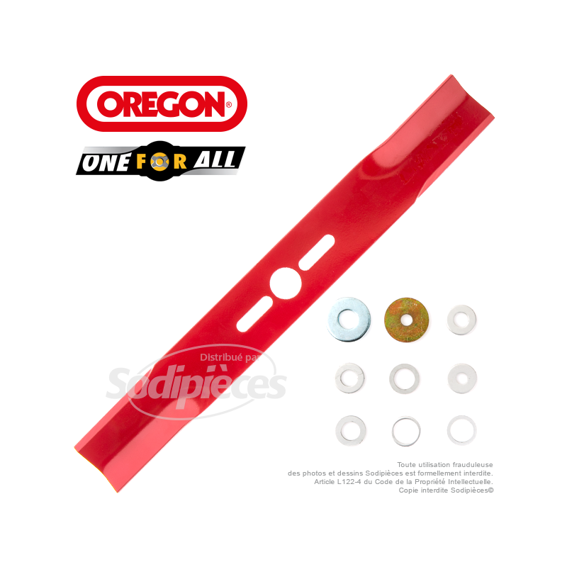 Lame universelle 45,1 cm Orégon droite