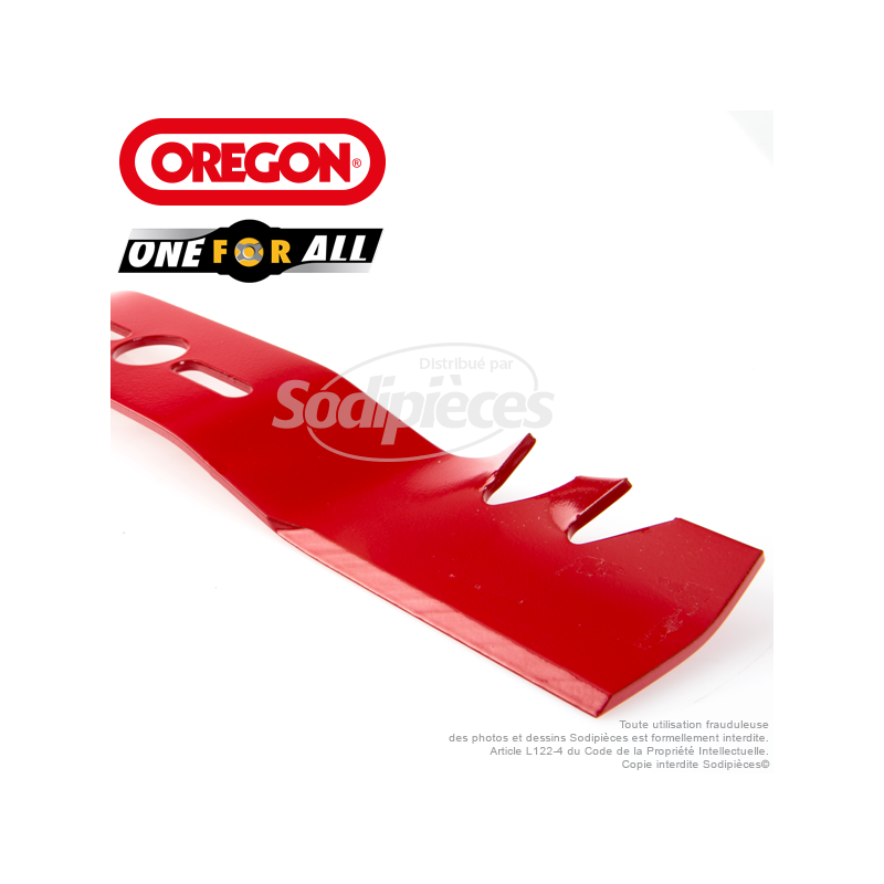 Lame universelle 45,1 cm Orégon galbée Gator Mulcher™