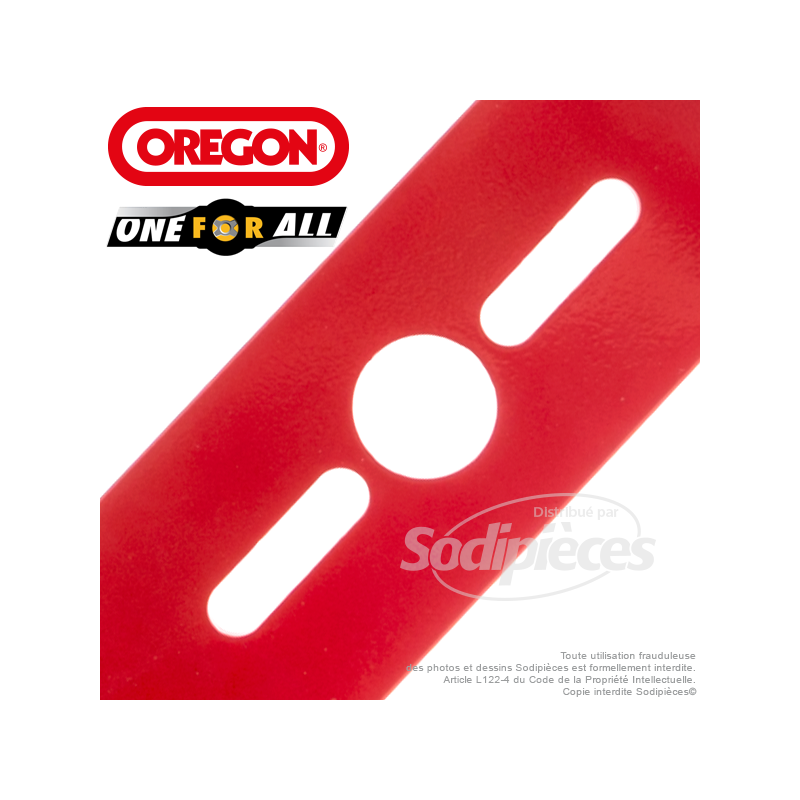 Lame universelle 47,6 cm Orégon galbée Gator Mulcher™