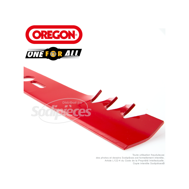 Lame universelle 50,2 cm Orégon galbée Gator Mulcher™