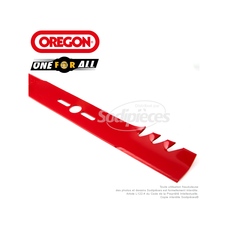 Lame universelle 50,2 cm Orégon galbée Gator Mulcher™