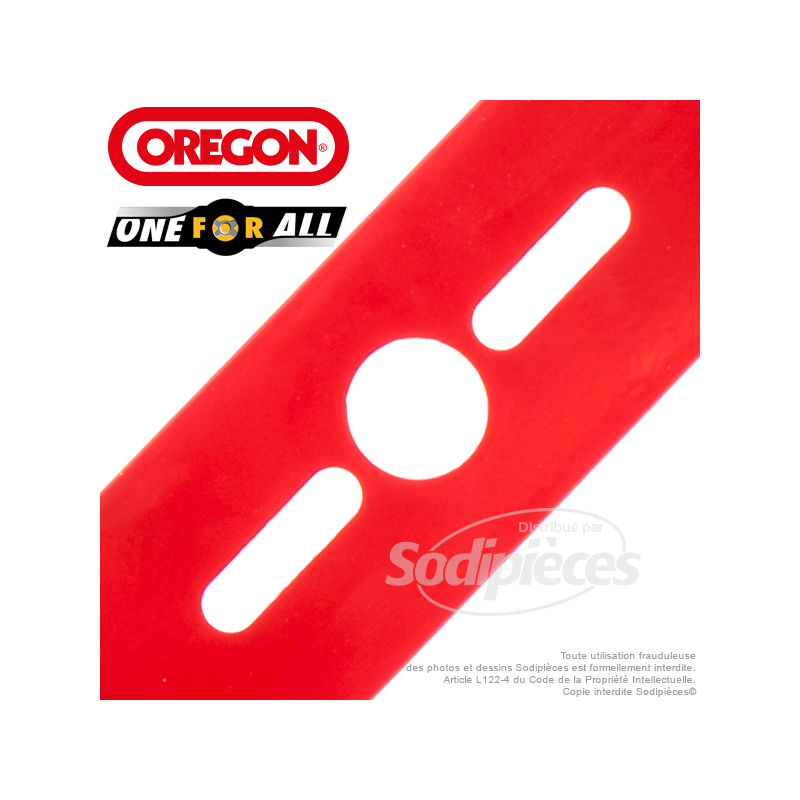 Lame universelle 52,7 cm Orégon galbée Gator Mulcher™