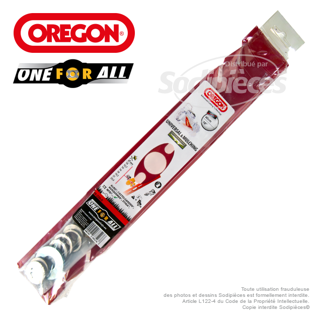 Lame universelle 40 cm Orégon Gator Mulcher™ Lame universelle 40 cm Orégon Gator Mulcher™