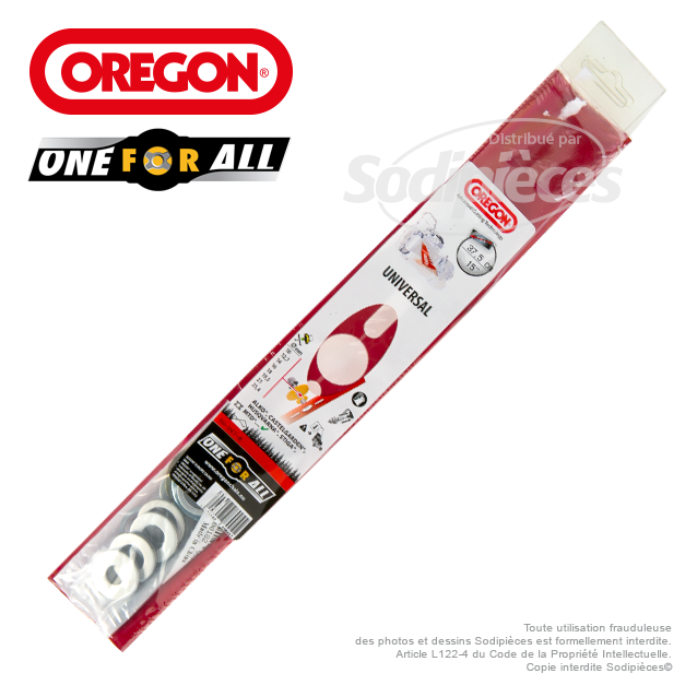 Lame universelle 37,5 cm Orégon droite