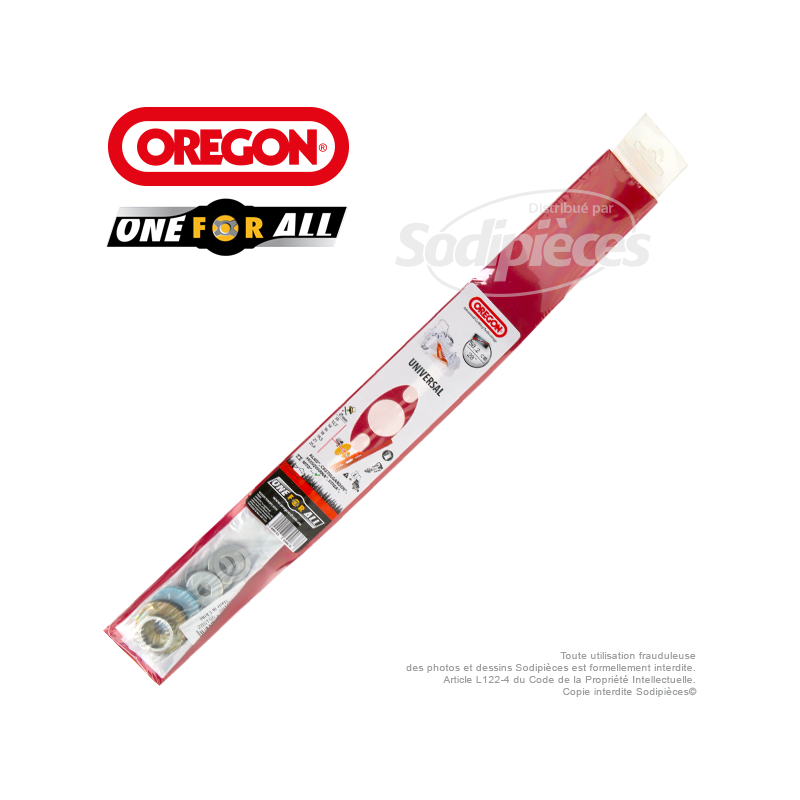 Lame universelle 50,2 cm Orégon galbée