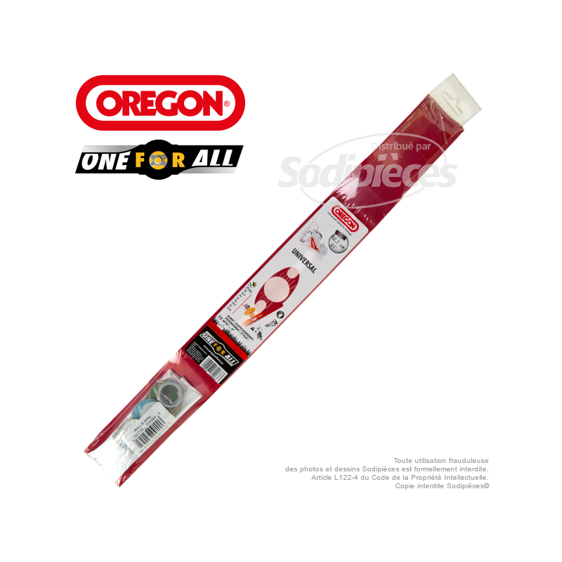 Lame universelle 52,7 cm Orégon galbée