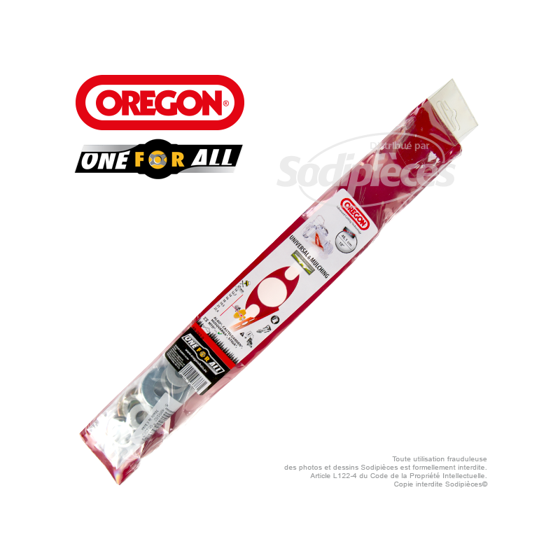 Lame universelle 45,1 cm Orégon galbée Gator Mulcher™