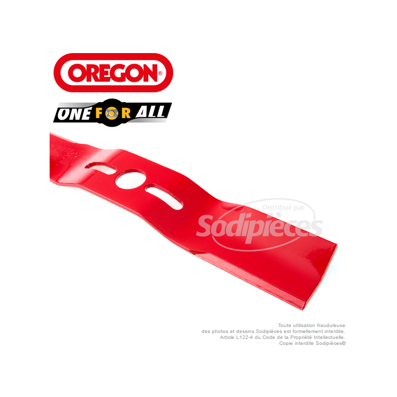 Lame universelle 37,5 cm Orégon galbée