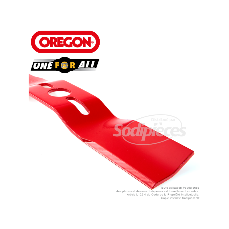 Lame universelle 37,5 cm Orégon galbée