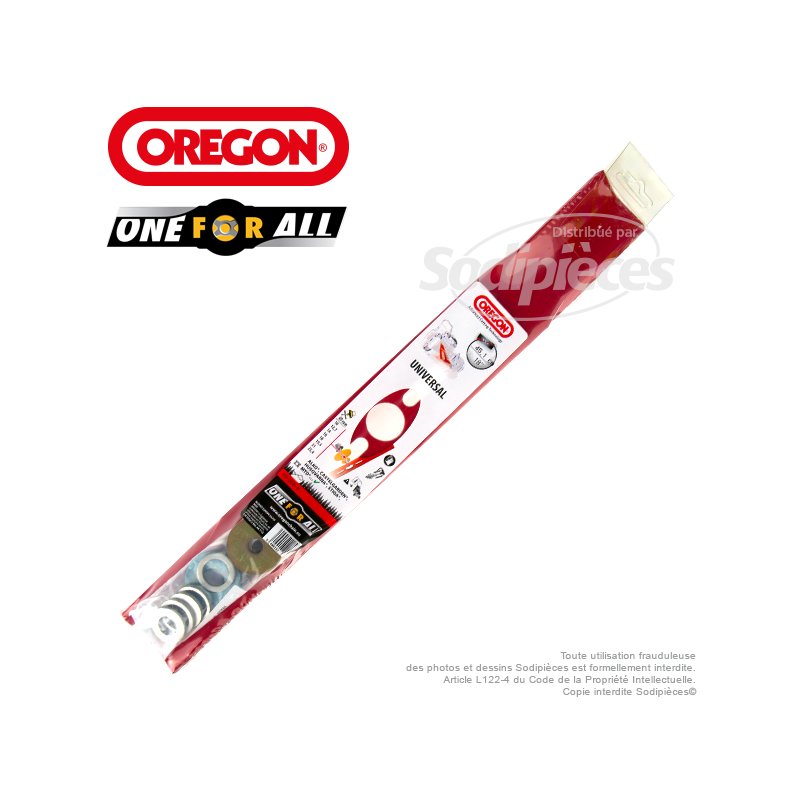Lame universelle 42,5 cm Orégon Gator Mulcher™