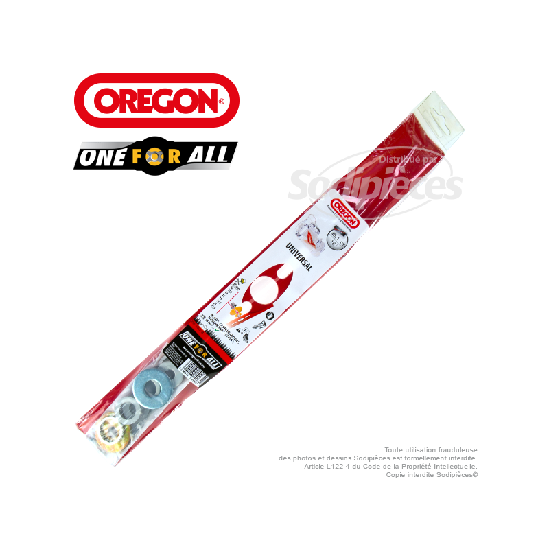 Lame universelle 45,1 cm Orégon galbée