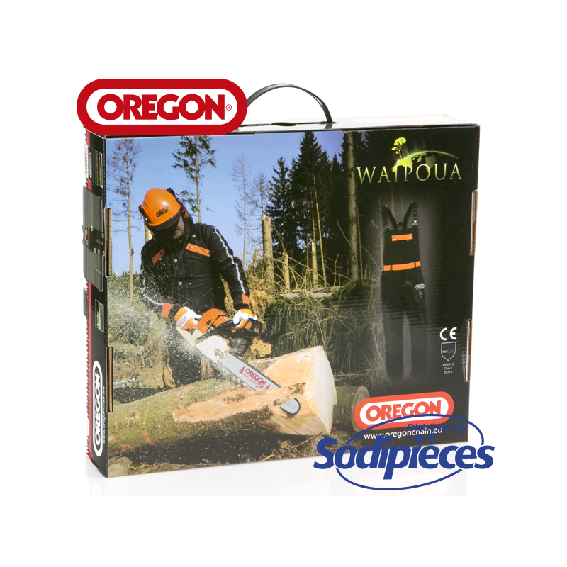 Salopette anti-coupure Orégon Waipoua. Taille XL