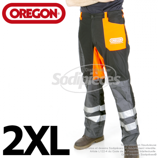 Pantalon de débroussaillage Orégon. Taille XXL