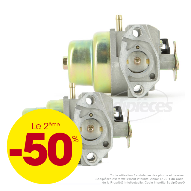 Carburateur pour HONDA GCV160, GCV135 , GC135. 16100ZM0804 - 16100Z0L013 - 16100Z0L023. Par 2