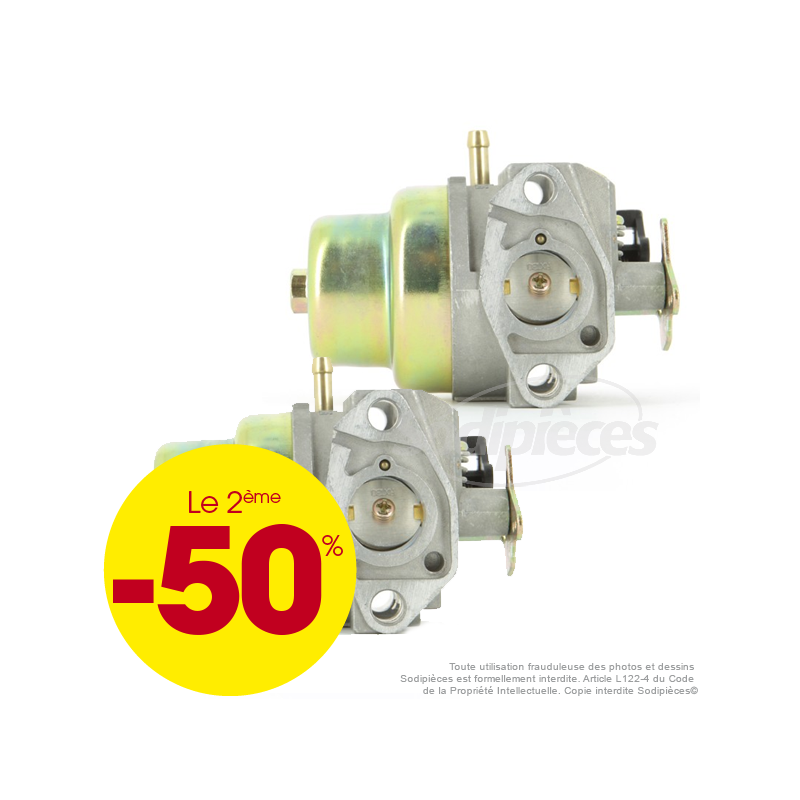 Carburateur pour HONDA GCV160, GCV135 , GC135. 16100ZM0804 - 16100Z0L013 - 16100Z0L023. Par 2