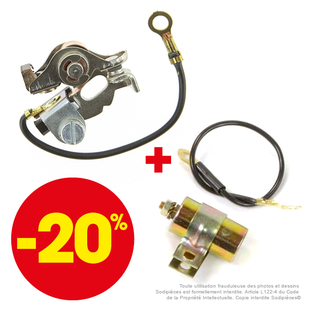 Rupteur pour Bernard moteur 415081