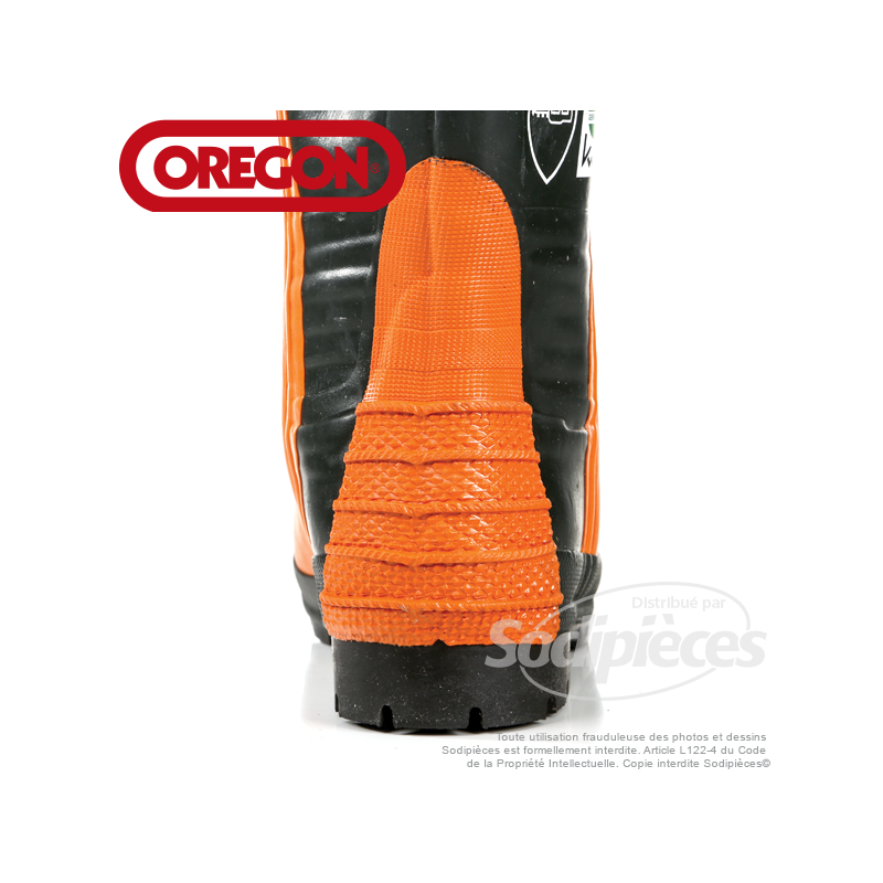 Bottes en caoutchouc Oregon YUKON II pour tronçonneuse. T38