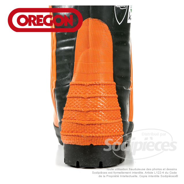 Bottes en caoutchouc Oregon YUKON II pour tronçonneuse. T38
