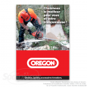 1 Affiche A4 OREGON offerte pour achat chaîne/guide Oregon