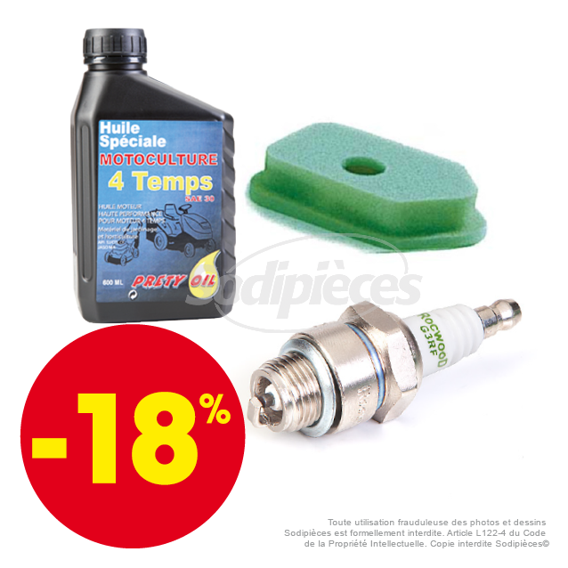 Kit d’entretien complet  pour moteur SPRINT-CLASSIC-QUATTRO depuis 1992.