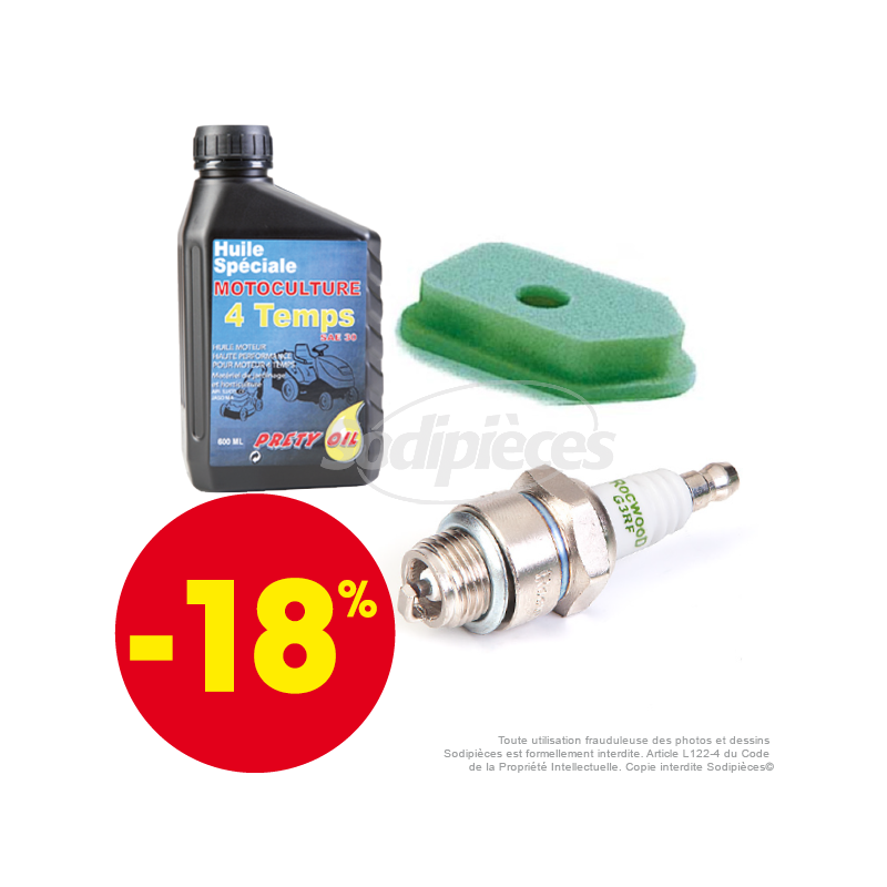 Kit d’entretien complet  pour moteur SPRINT-CLASSIC-QUATTRO depuis 1992.