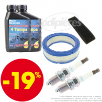 Kit d’entretien complet  pour moteurs B&S Vanguard Bi-cylindre de 14 à 22 cv depuis 1990