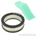 Pré-filtre à air + Filtre à air pour Tecumseh 32006-32008. Kohler 235116
