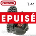 Bottes en cuir OREGON WAIPOUA® pour tronçonneuse. T41